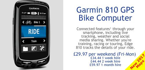 hire garmin 810 GPS