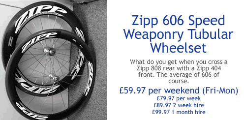 hire zipp wheels